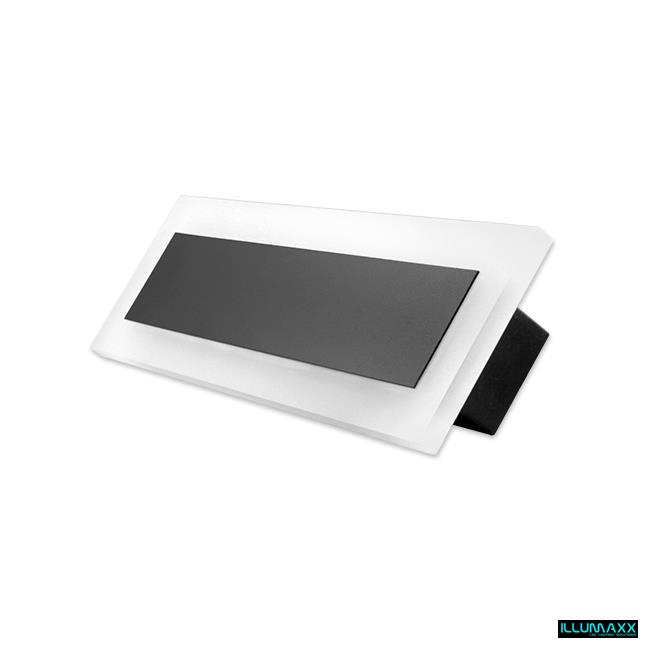 Svítidlo fasádní venkovní nástěnné DURANGO 38W černé /IP54/