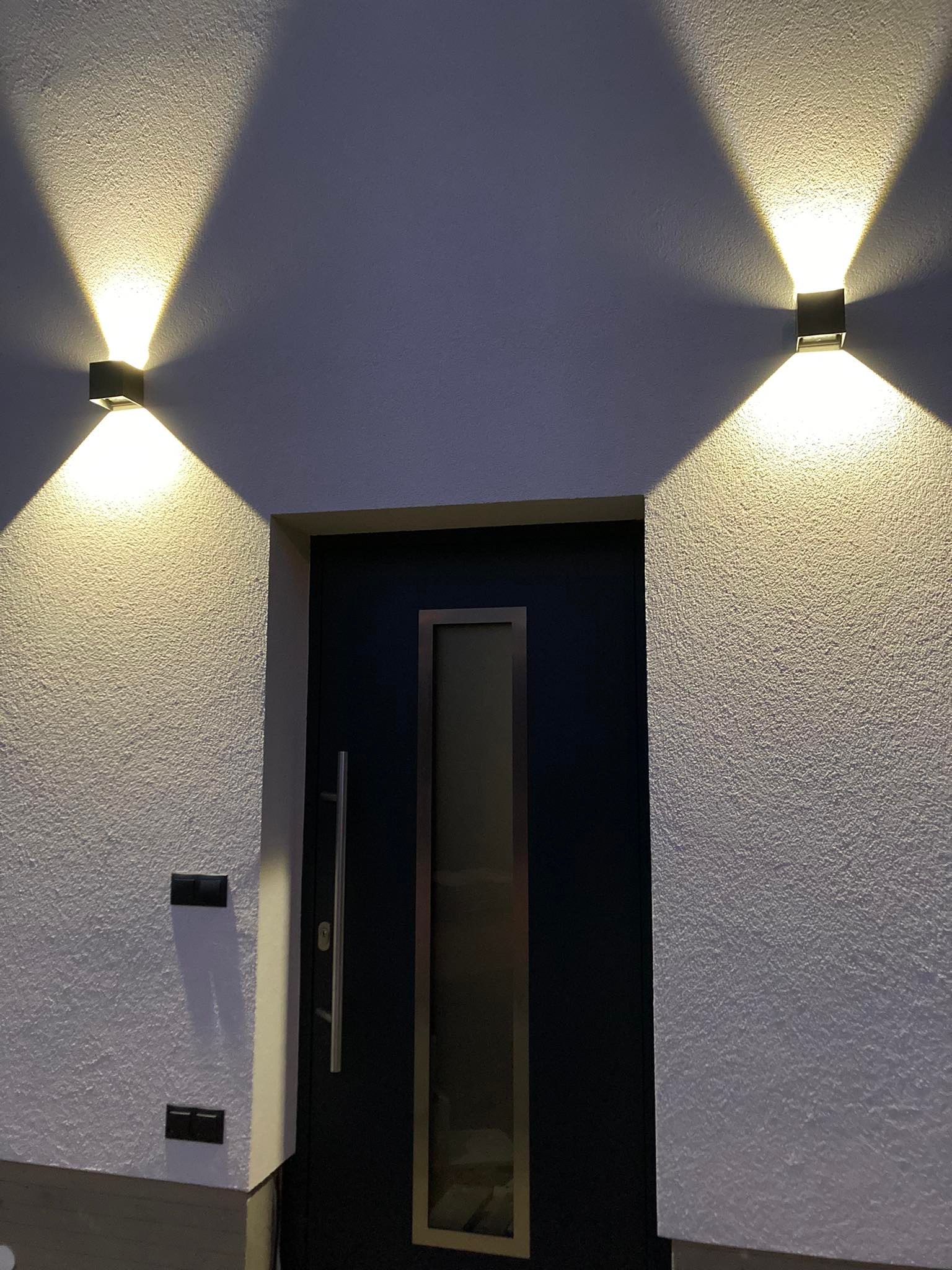 Svítidlo fasádní venkovní nástěnné KIRA na žárovku G9 šedé /IP54/