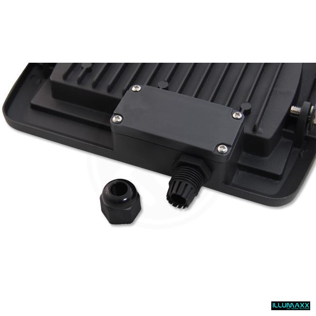LED reflektor 50W, denní bílá 4500K ,5000lm, IP65, s pohybovým čidlem