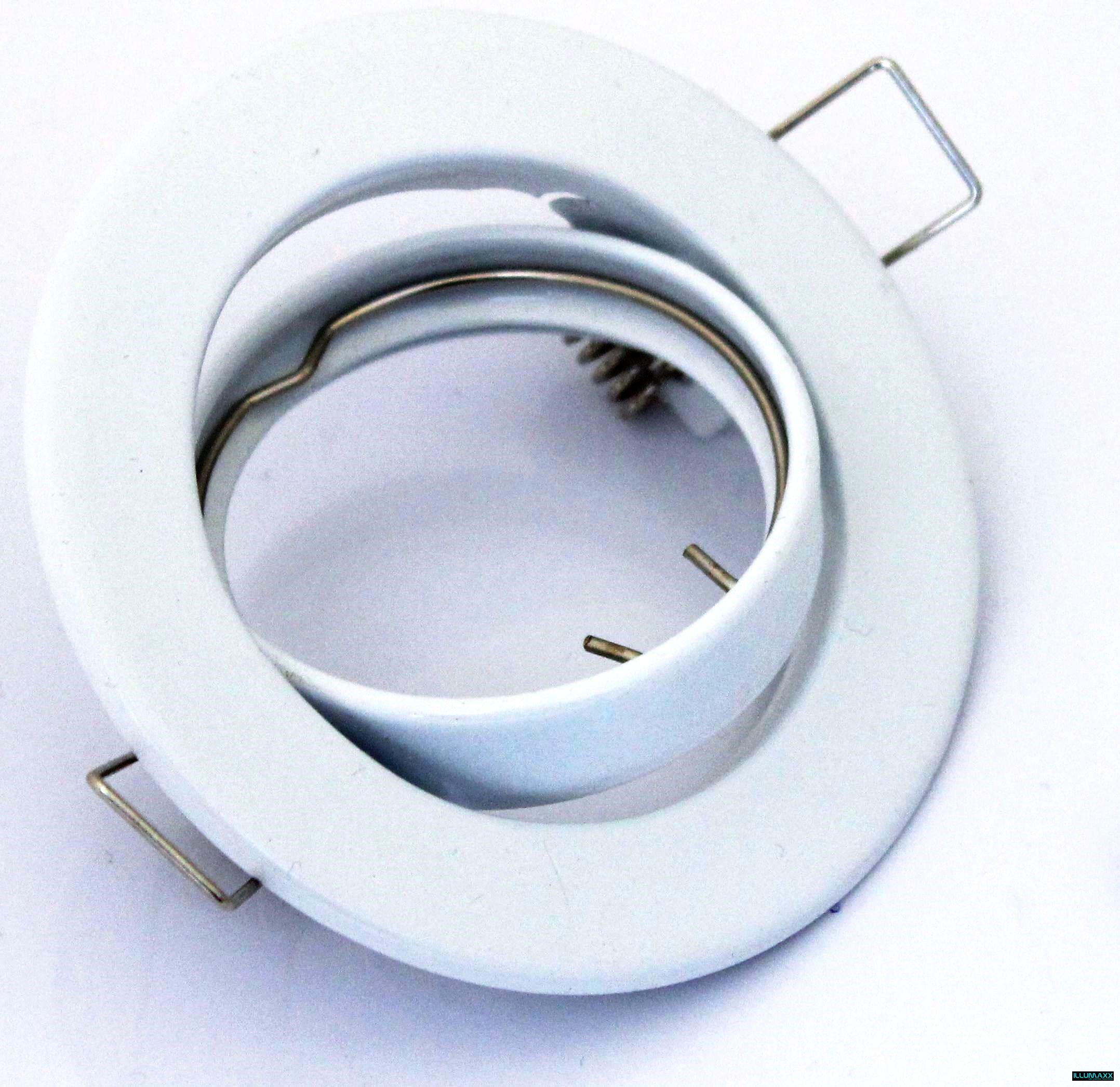 ILLUMAXX LED bodovka výklopná, barva bílá, pro montáž pr. 75 mm