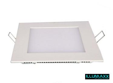 LED panel čtvercový vestavný 12W, 960 lm, 230V, IP20, teplá bílá
