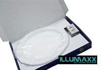 LED panel kruhový vestavný 15W, 1200 lm, 230V, IP20, neutrální bílá