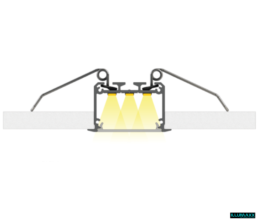 Hliníkový profil pro led pásky 48,8x28,8 inTALIA