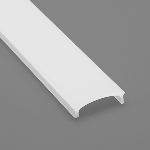 Kryt LED profilu KLP1 pro led pásky barva mléčná délka 3m
