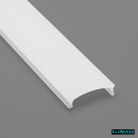 Kryt LED profilu KLP1 pro led pásky barva ledová délka 3m