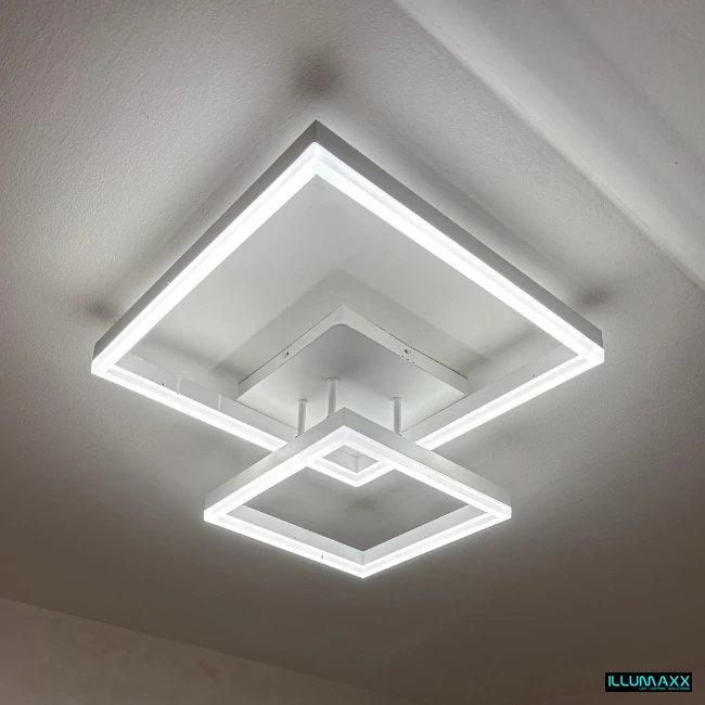 LED stropní svítidlo HERKULES bílé s nastavitelnou teplotou barvy a jasu, 70W, 3000-6500K