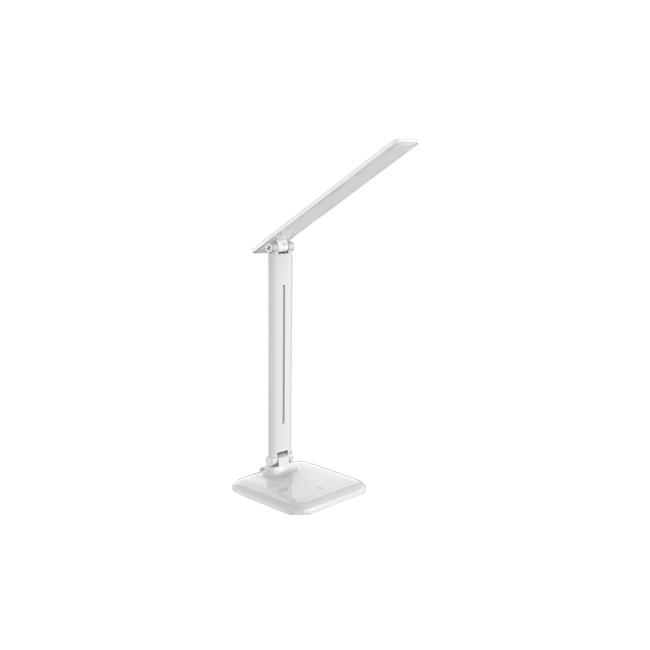 LED stolní lampa bílá 9W neutrální bílá