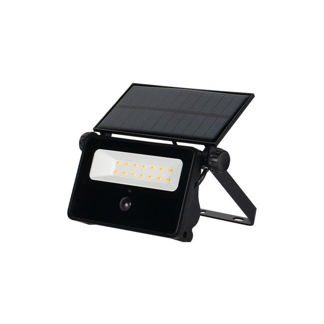 Svítidlo venkovní solární reflektor SOLAR REF 30W-PIR s pohybovým čidlem