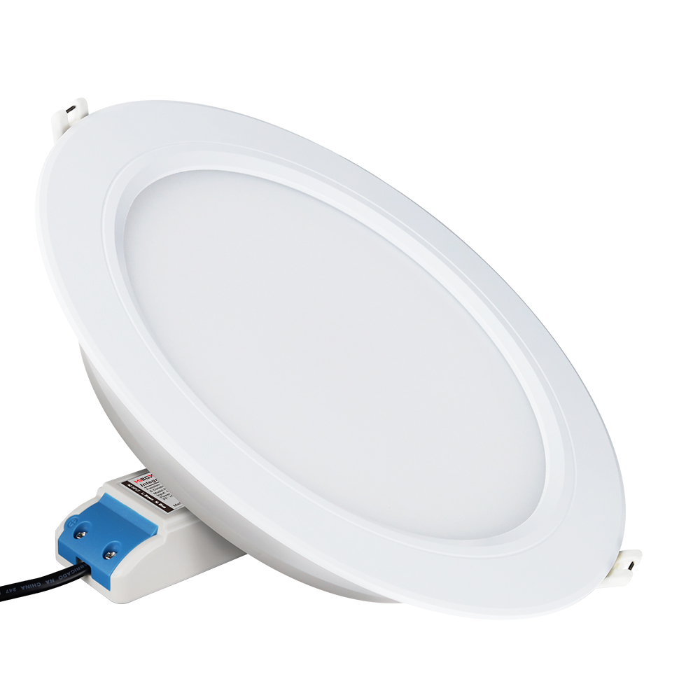 LED panel kruhový vestavný 12W, 1056lm, 230V, IP20, RGBCCT
