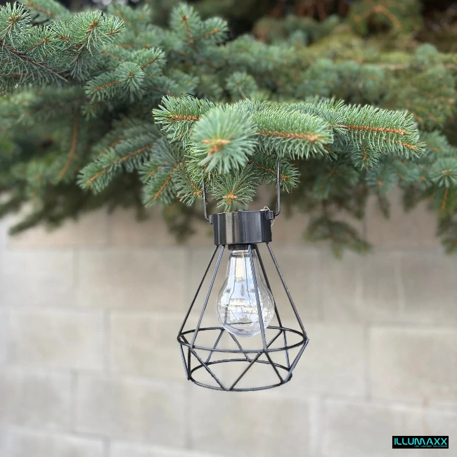 ILLUMAXX Svítidlo venkovní solární SOLAR DIAMOND BULB se soumrakovým čidlem