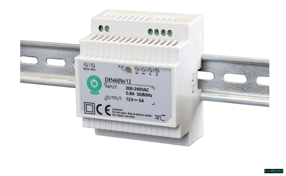 Napájecí zdroj POS DIN240W12, 24V, 10A 240W IP20