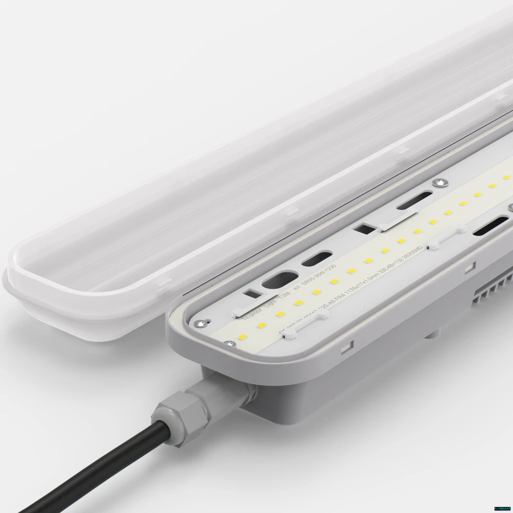 PROFI LED průmyslové prachotěsné svítidlo 150cm, IP65, 50W 9500lm PC, studená bílá 6000K napájecí zdroj PHILIPS