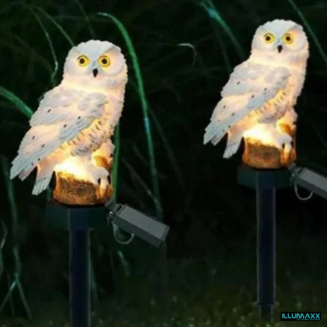ILLUMAXX Svítidlo venkovní solární SOLAR OWL se soumrakovým čidlem, výška 40cm