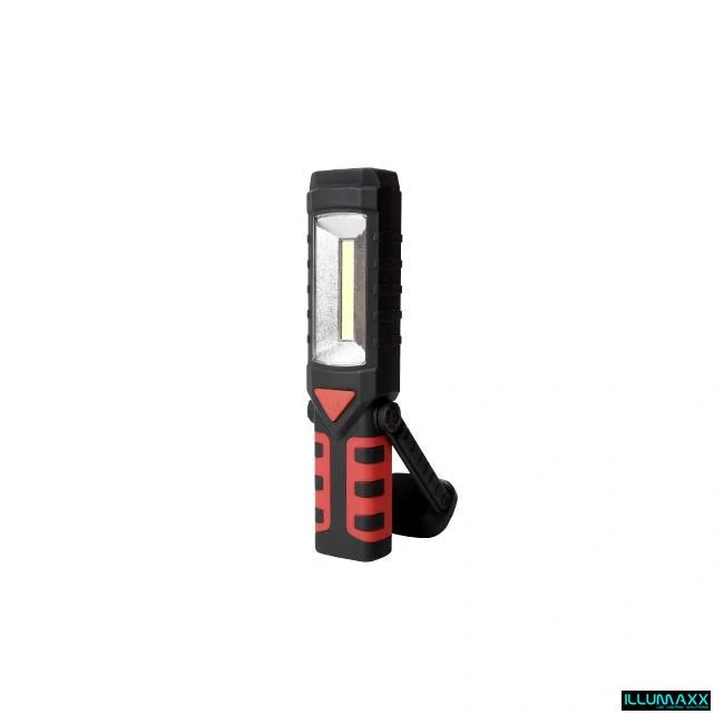 LED pracovní svítilna 3W COB +1W LED (nabíjecí)