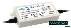 ILLUMAXX tenký napěťový zdroj 15W 24V, 0,612A IP67