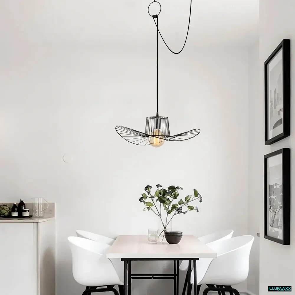 Závěsné svítidlo TEL6726 BLACK, 1x E27 barva černá