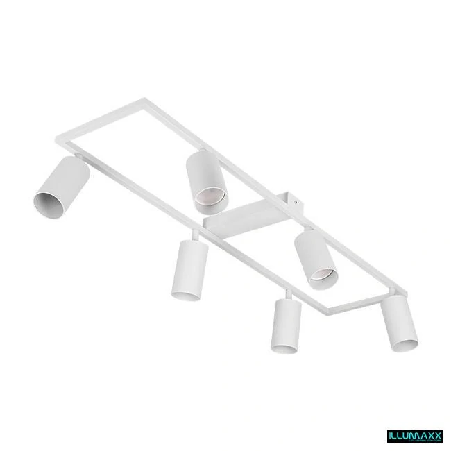 ILLUMAXX LED bodové stropní svítidlo BUMO 6 GU10 bílé