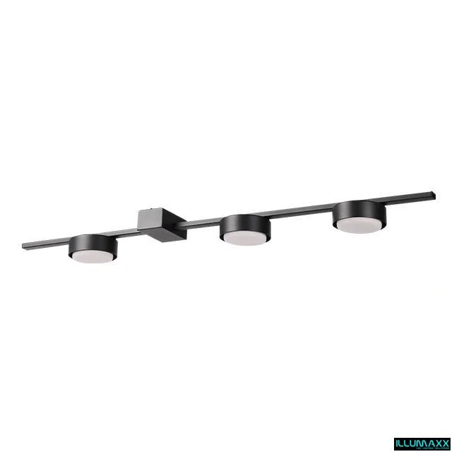 ILLUMAXX LED bodové stropní svítidlo ZOLA 3 černé