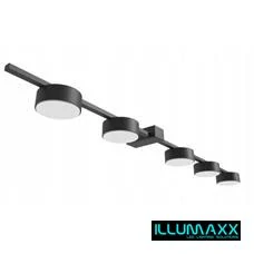 ILLUMAXX LED bodové stropní svítidlo ZOLA 5 černé