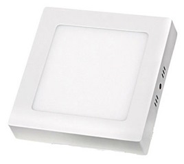 LED panel přisazený čtverec 6W, 230V, IP20, teplá bílá
