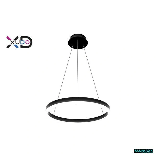 ILLUMAXX LED závěsné svítidlo MUNDO 40 cm 22 W 3CCT černý