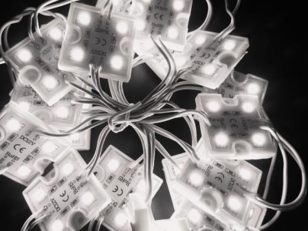 4LED modul 5050SMD, IP65, barva studená bílá