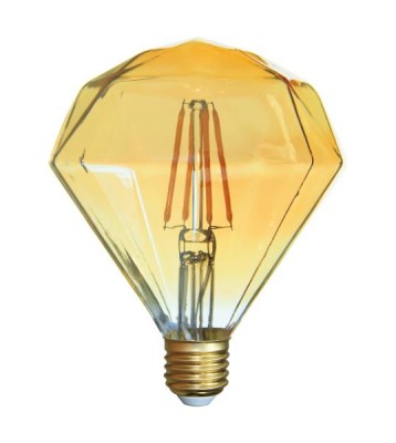 LED žárovka E27 4W 230V 360lm, teplá bílá 2200K CRYSTAL