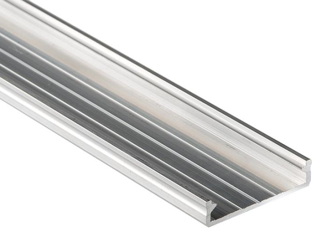 Hliníkový profil pro led pásky 43x9,3 barva surový hliník délka 2m, PLP14