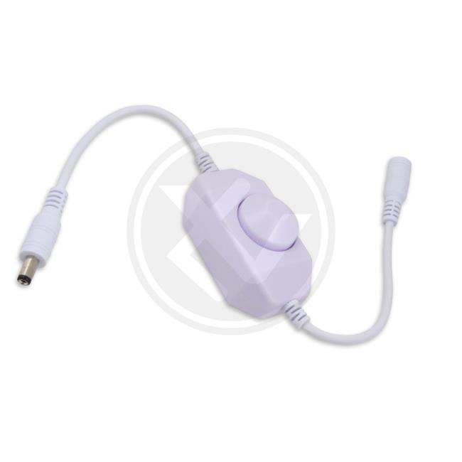 LED ovladač stmívač 1kanál DC12-24V 6A bílý