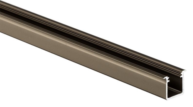 Hliníkový profil pro led pásky 22x18 barva bronz elox délka 2m, PLP8