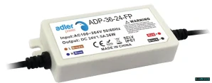 ILLUMAXX tenký napěťový zdroj 36W 24V, 1,5A  IP67