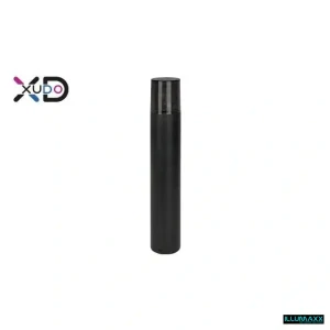 Venkovní zahradní sloupek E27 XD 50 cm kulatý černý IP44