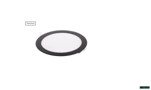 ILLUMAXX LED panel kruhový vestavný černý 12W, průměr 174mm, 1170lm, 24V, IP20, s nastavitelnou teplotou barvy CCT