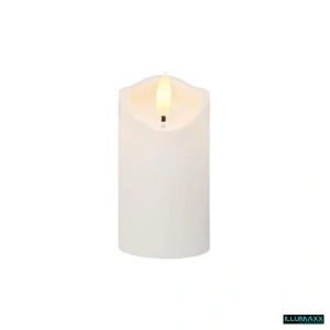 LED svíčka 13 cm bílá