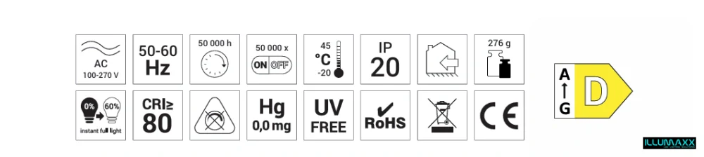LED trubice 24W T8,patice G13, 150cm barva neutrální bílá 4500K, 3600 LM