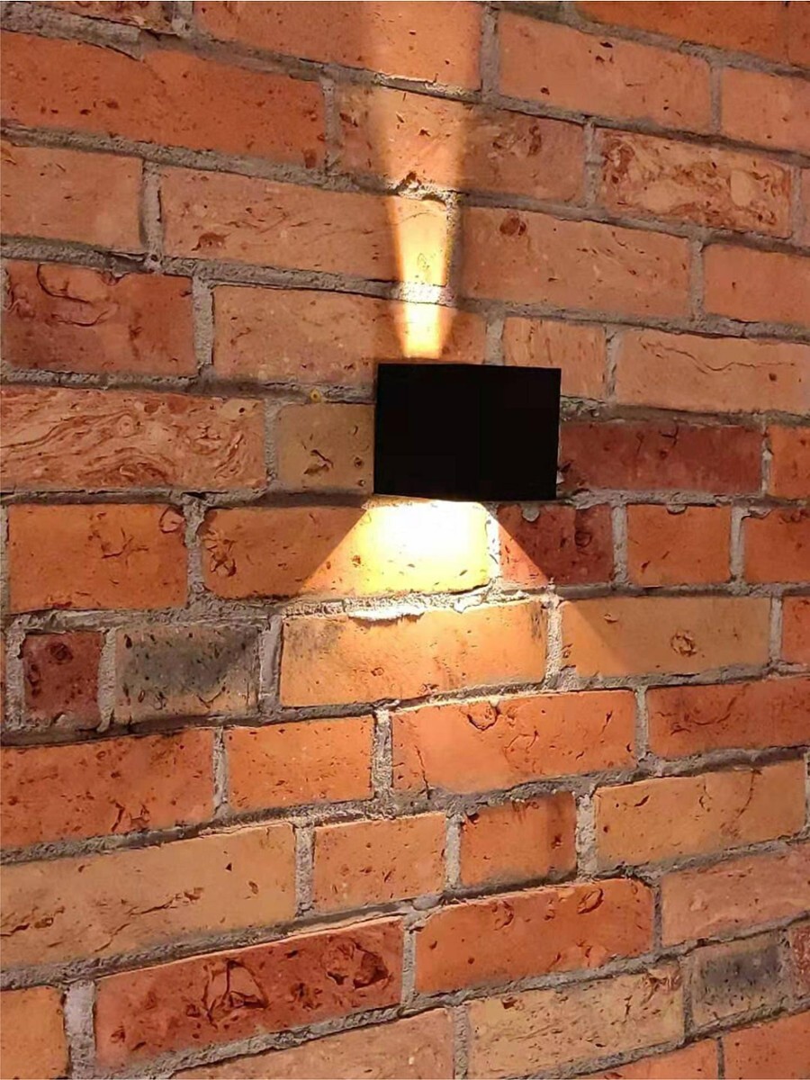 ILLUMAXX | Svítidlo fasádní venkovní nástěnné KIRA 6W BLACK /IP54/
