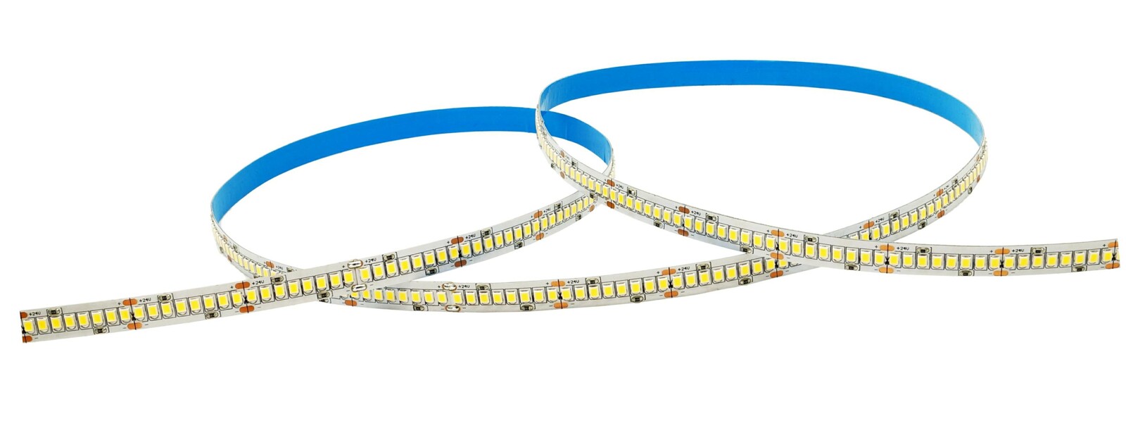 LED pásek 1cm, SMD2835, 240xLED/m,19,2W/m, neutrální bílá,3290lm/m, IP20, 24V