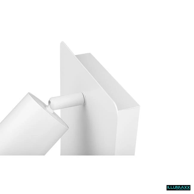 Nástěnné svítidlo do ložnice BEDROOM REST white, na žárovku GU10 s USB nabíječkou, bílé