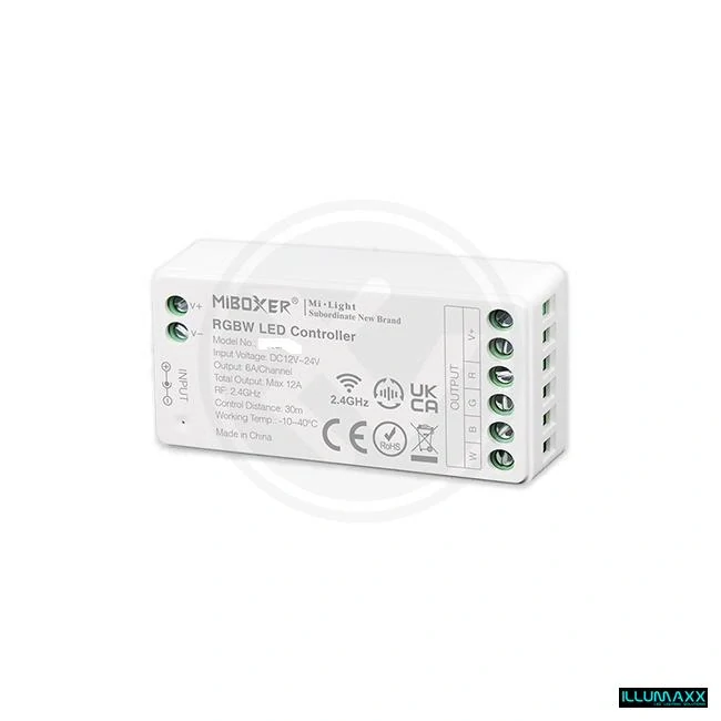 RF přijímač 038S, 12A k ovládání RGBW LED pásků