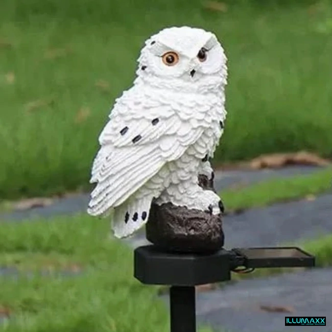ILLUMAXX Svítidlo venkovní solární SOLAR OWL se soumrakovým čidlem, výška 40cm