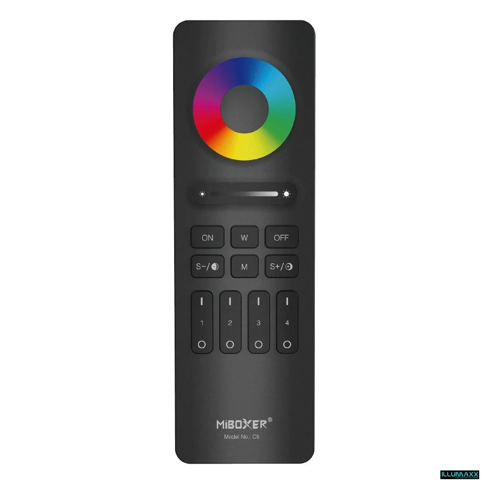 Dálkový ovladač stmívač C5, pro RGB+CCT LED pásky
