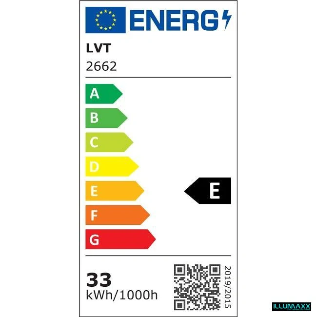 ILLUMAXX Závěsné LED svítidlo KONO 33 W 100 cm 4000 K černé