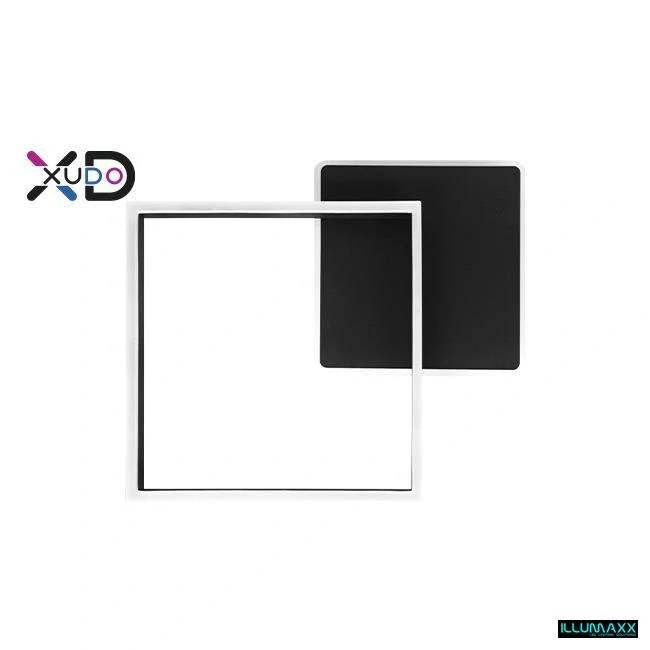 ILLUMAXX LED stropní svítidlo 40 W 55 × 47 cm 4000 K černé