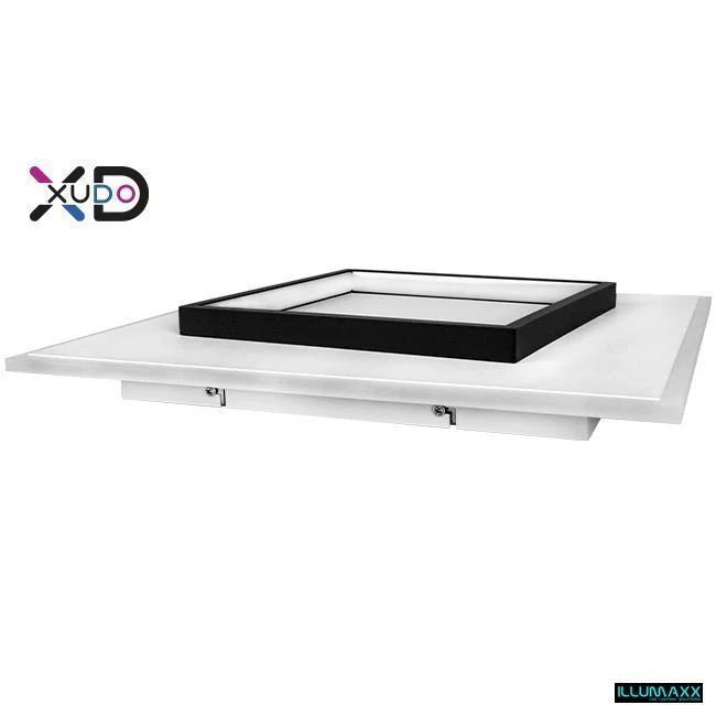ILLUMAXX LED stropní svítidlo 32 W 40 × 40 cm 4000 K černo-bílé