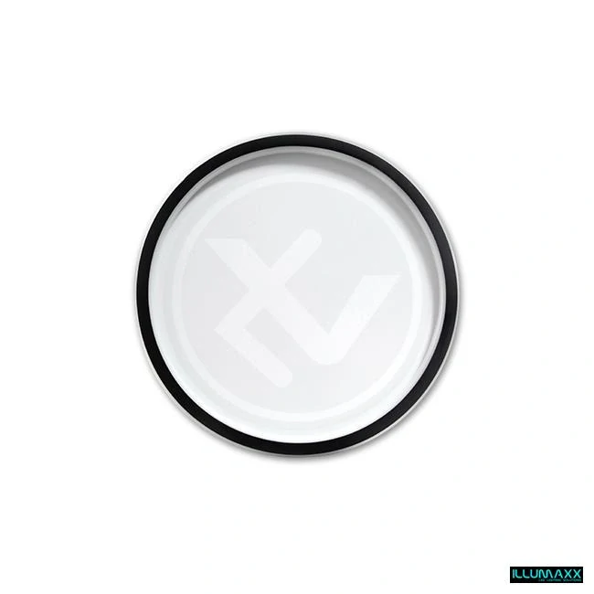 ILLUMAXX LED stropní svítidlo APOLLO 40 cm 66 W černé CCT s dálkovým ovládáním