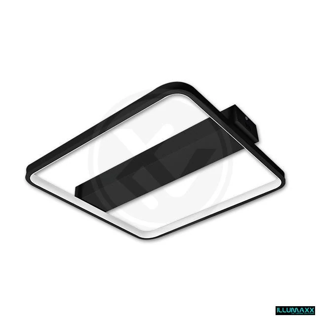 ILLUMAXX LED stropní svítidlo CENTAURI 42×40×6 cm 40 W černé