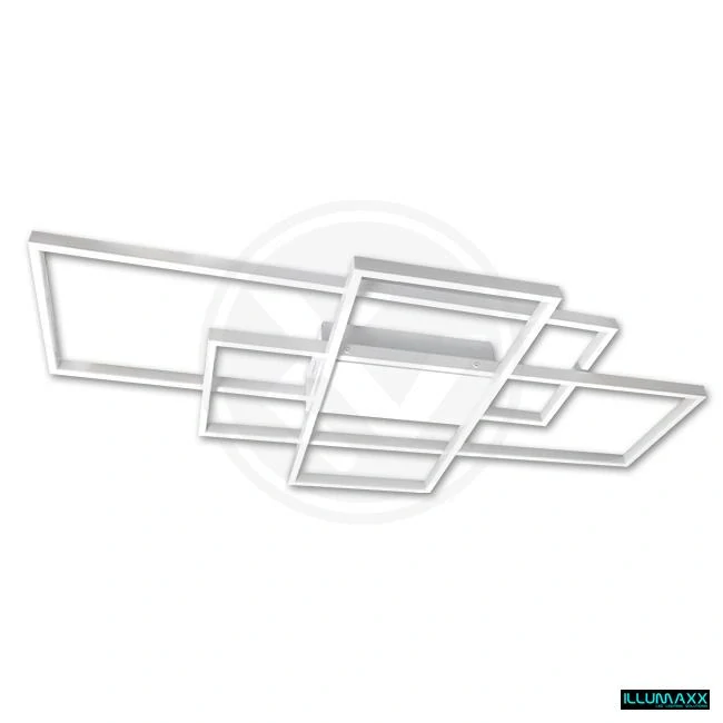 ILLUMAXX LED stropní svítidlo HYDRA 90x50x8 cm bílé