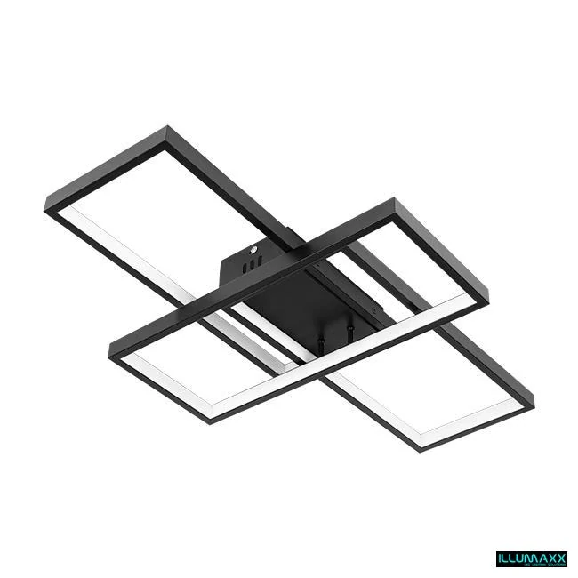 ILLUMAXX LED stropní svítidlo ORION černé