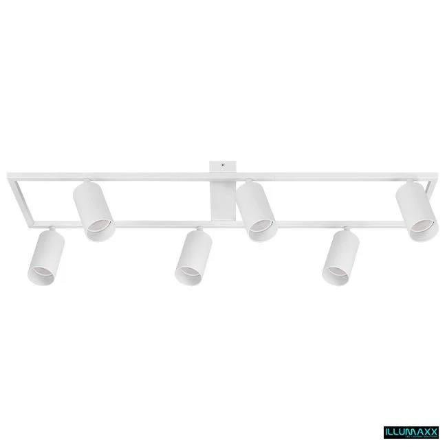 ILLUMAXX LED bodové stropní svítidlo BUMO 6 GU10 bílé