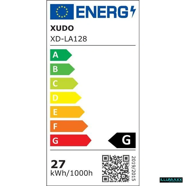ILLUMAXX Závěsné LED svítidlo LINIA 120 cm 27 W 4000 K černé